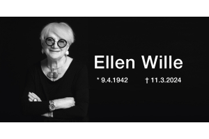 In tiefer Trauer nehmen wir Abschied von Ellen Wille